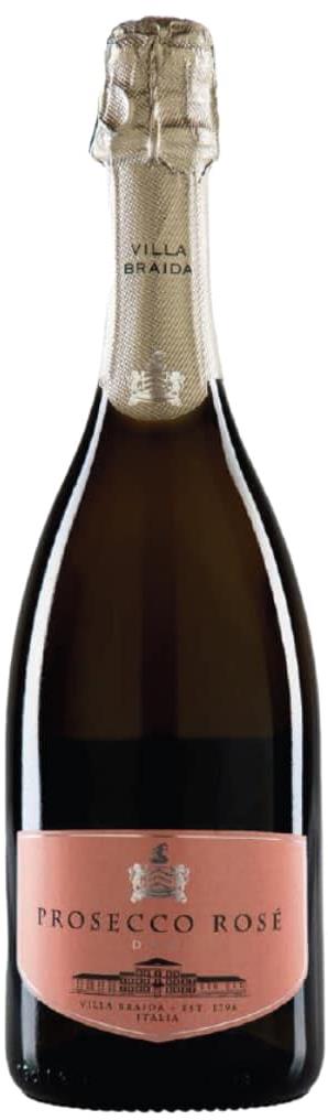 Villa Braida Prosecco Rosé DOC Millesimato Brut 0,75 l 11 % vol.