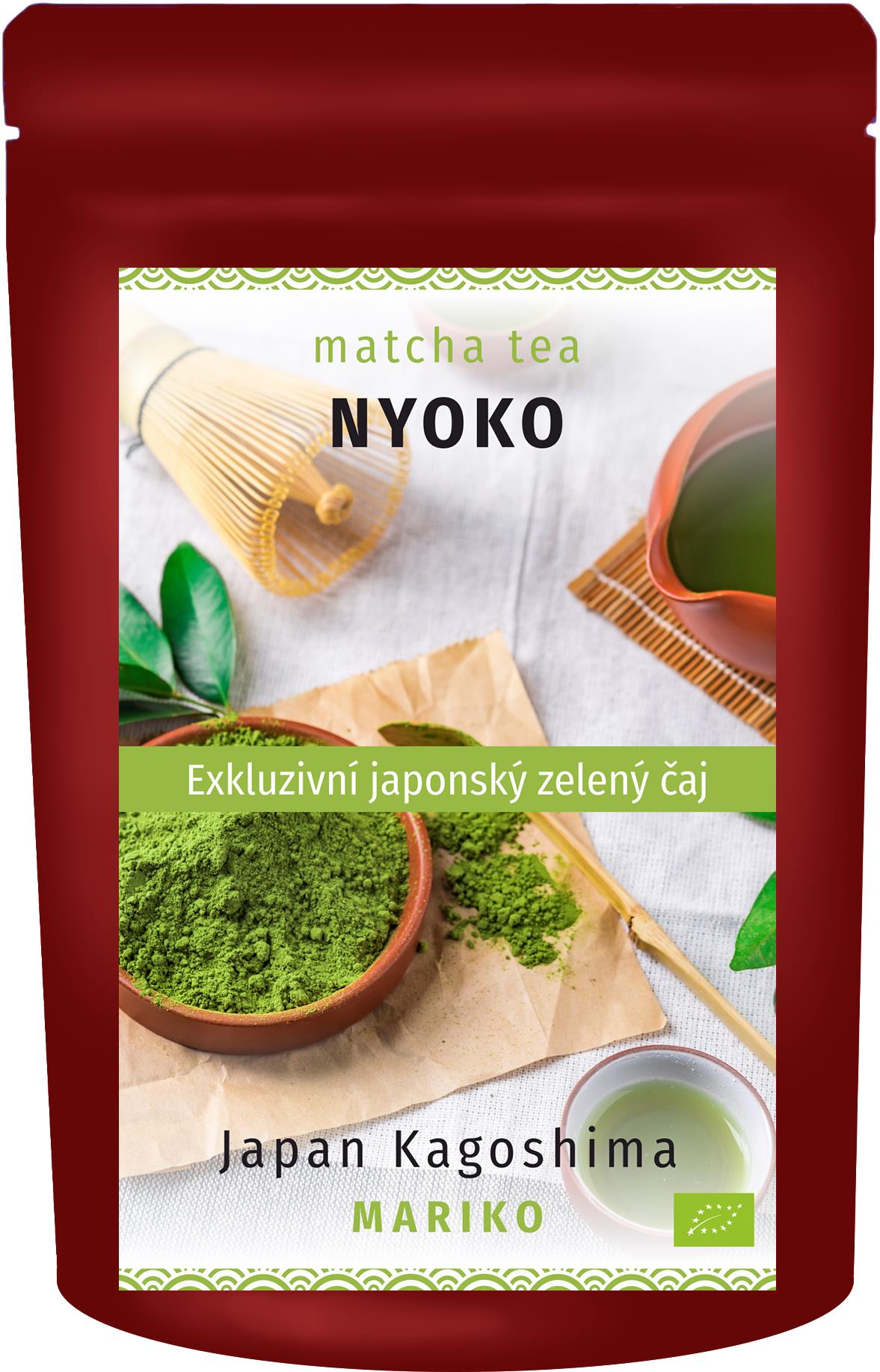Nyoko Japan Matcha Kagoshima Mariko BIO 100 g - zelený čaj