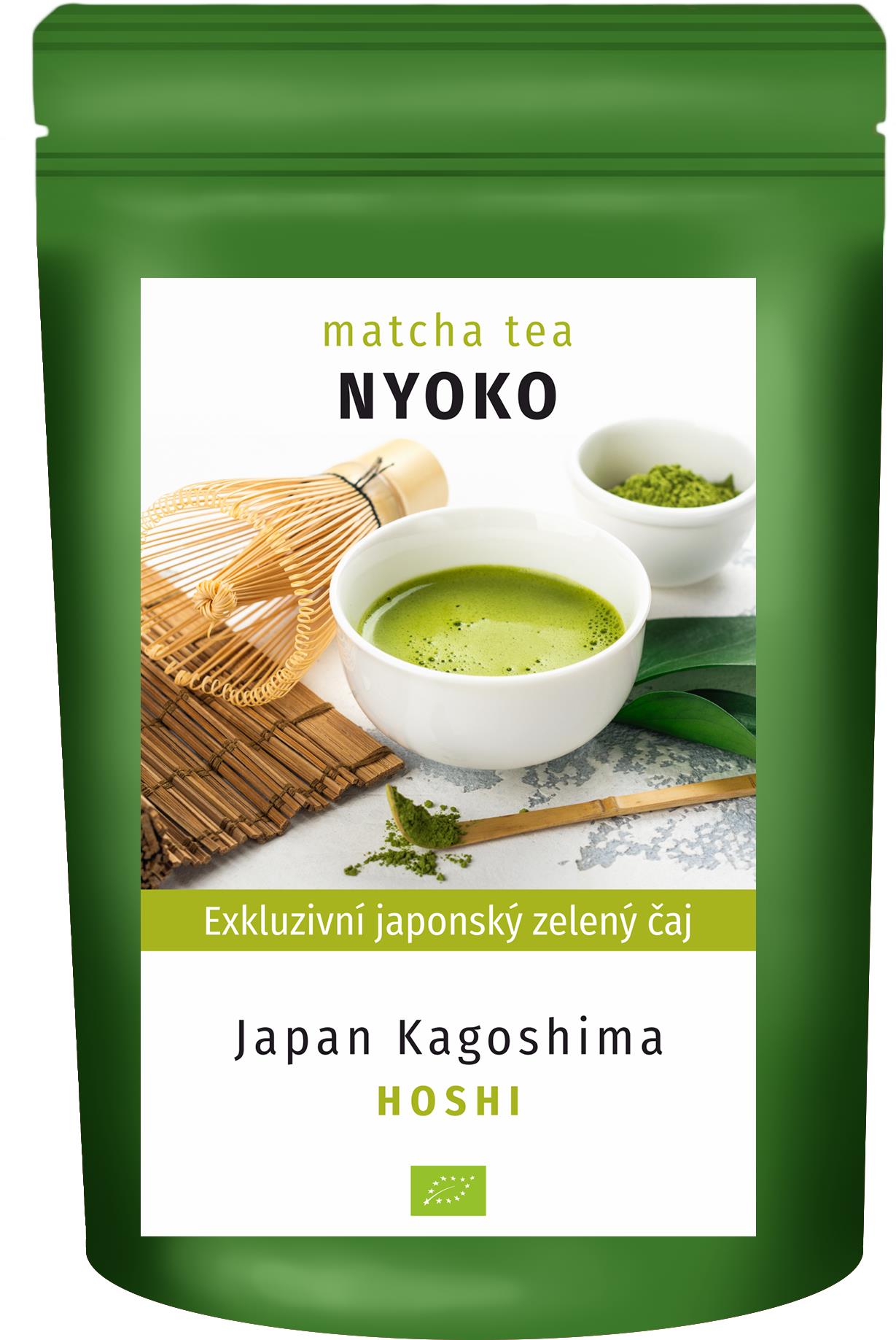 Nyoko Japan Matcha Kagoshima Hoshi BIO 50 g - zelený čaj