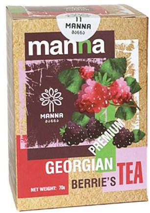 Manna Gruzínský ovocný čaj Lesní plody - sypaný 70 g