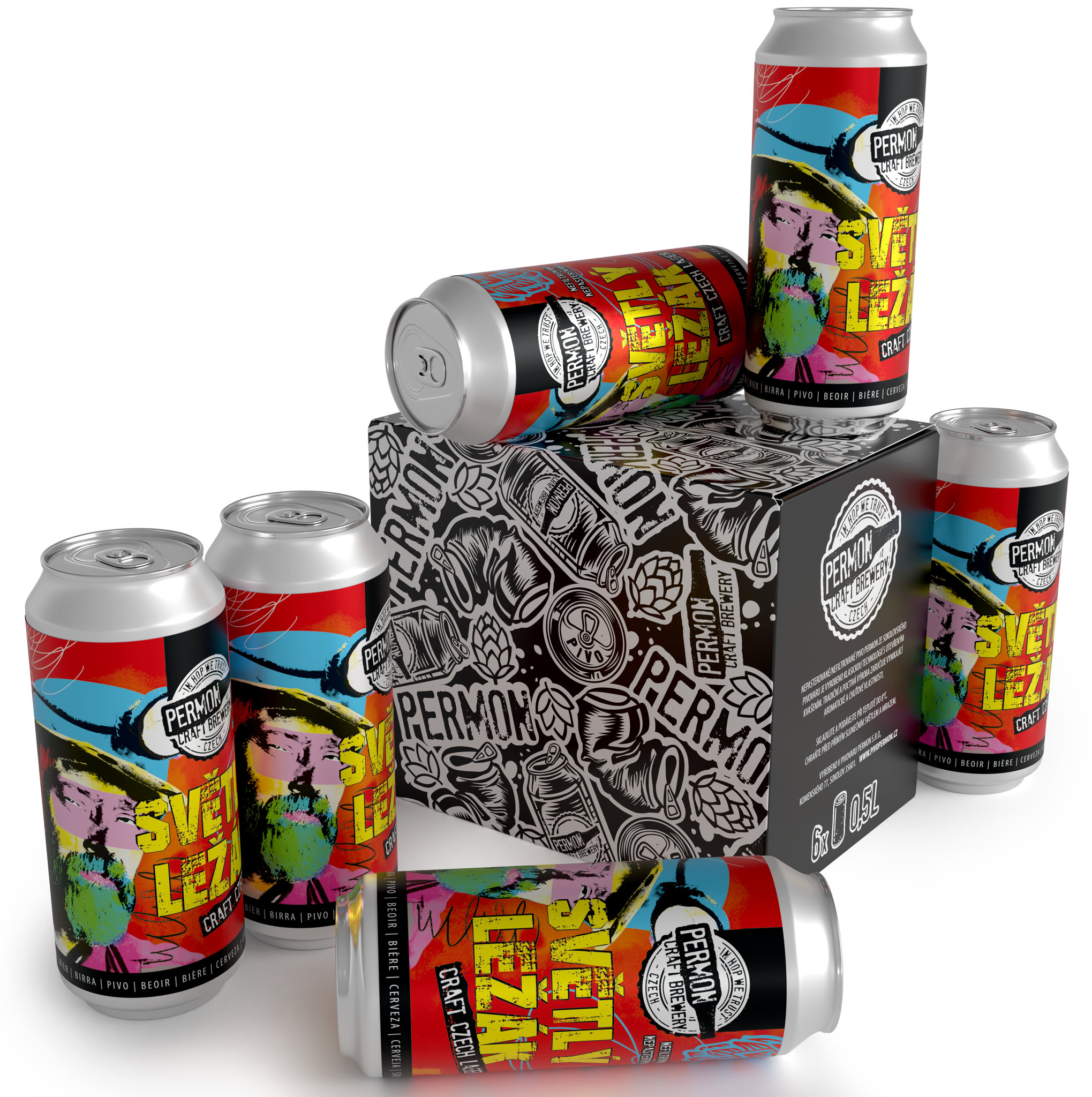 PERMON 6-PACK CLASSIC II. 12°, 4,8 % vol.