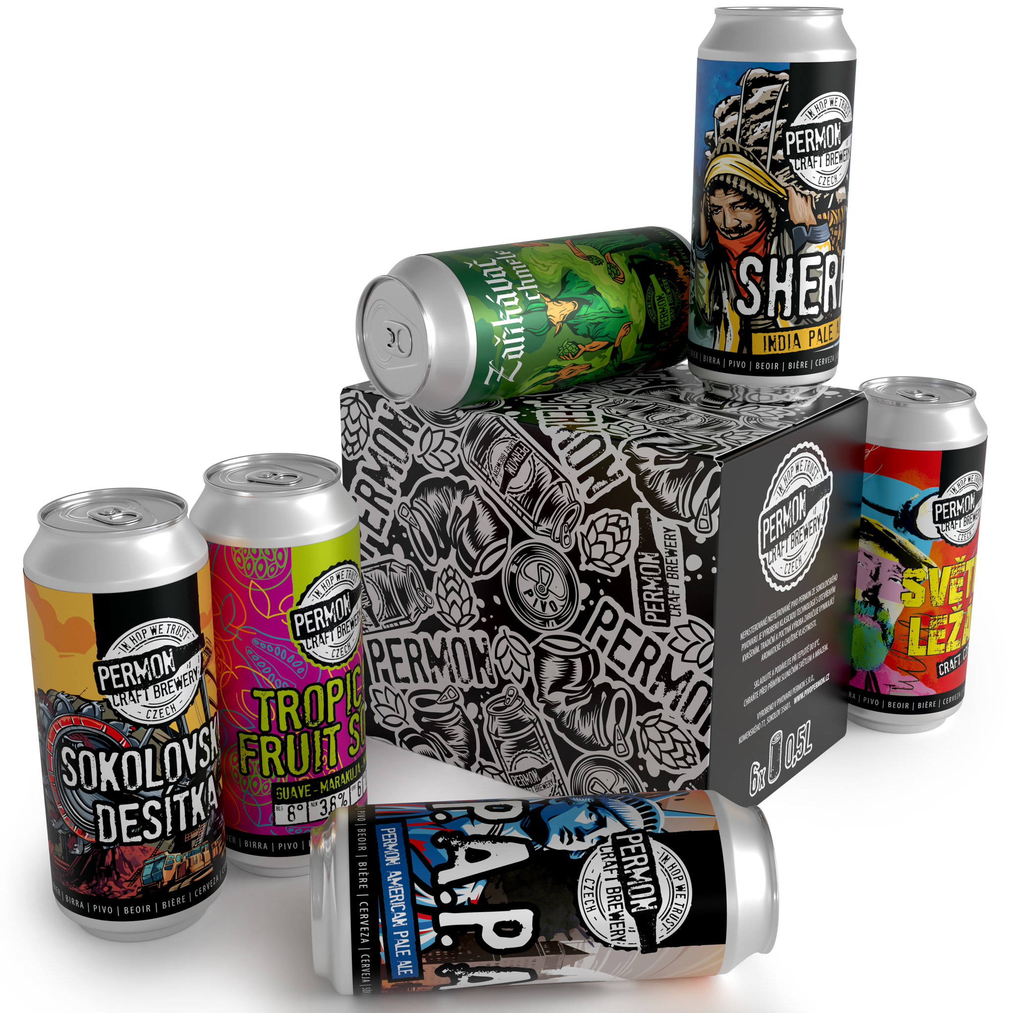 PERMON 6-PACK COMPLET 16°, 7,5 % vol.