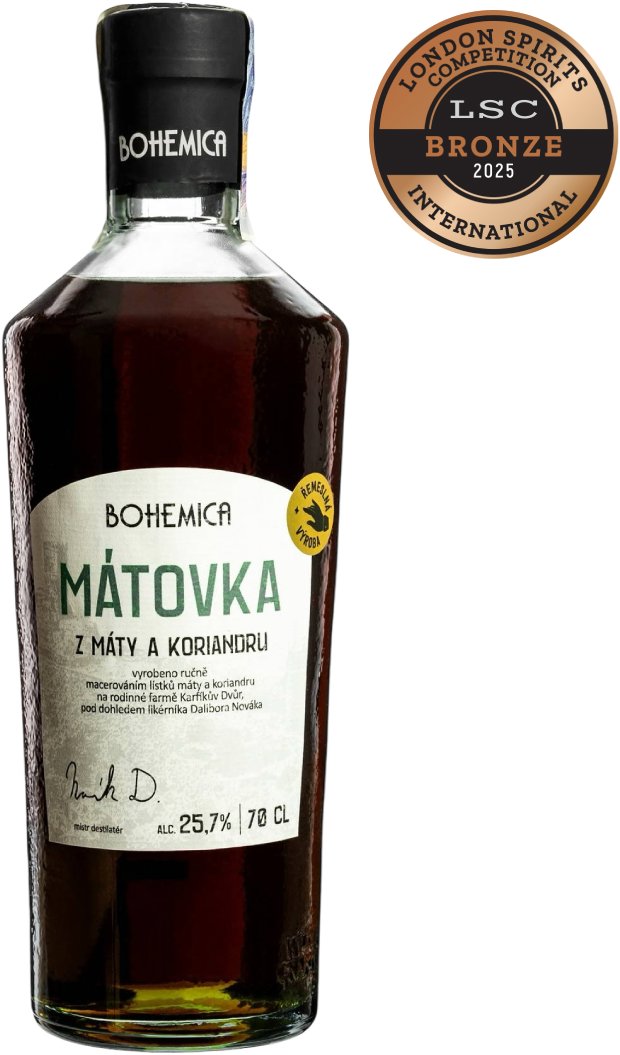 BOHEMICA Mátovka - peprmintka 0,7 l 25,7 % vol.