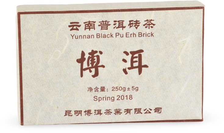 ORIENTAL Černý čaj China Pu Erh Shu Yunnan Ming Qiang 2018 brick - 250 g