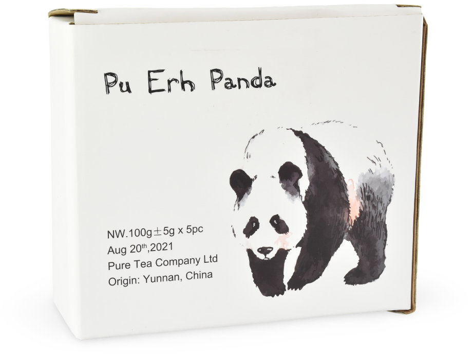 ORIENTAL Černý čaj China Yunnan Pu Erh Panda 2021 - 5 × 100 g