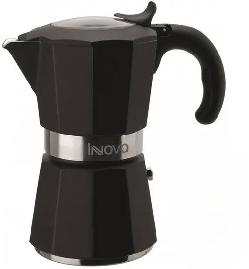 Forever MISS INNOVA Moka konvička nerez induction 6 porcí 300 ml černá
