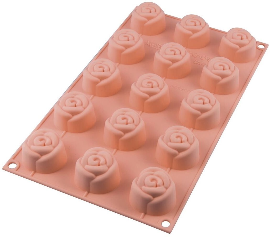 Silikomart Silikonová pečicí forma Small Rose 15