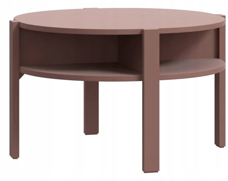 Konferenční stolek Forte Tobago CFTT5024-U72 terractta v terracotta barvě