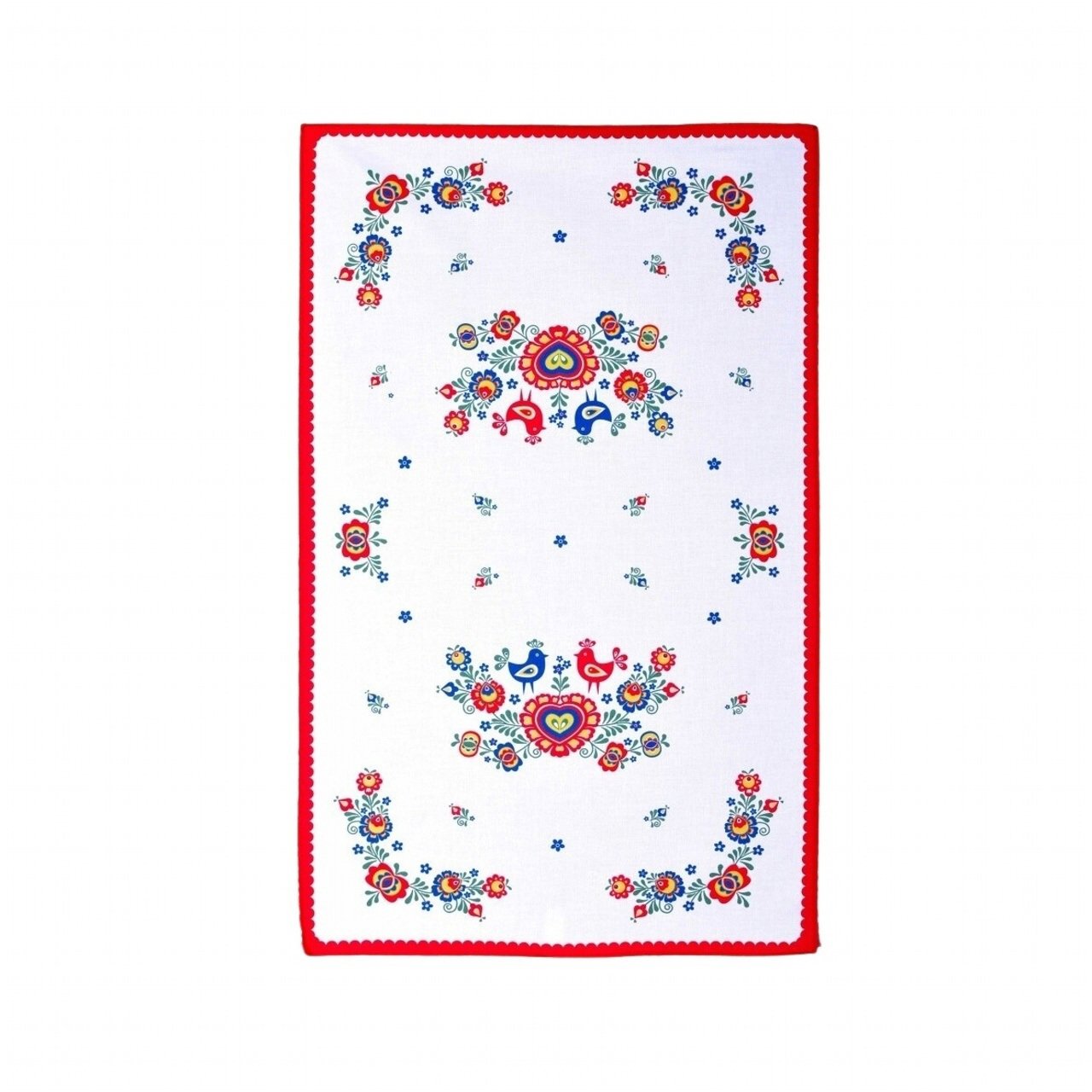 Forbyt Utěrka Folklor 72 × 44 cm, červená