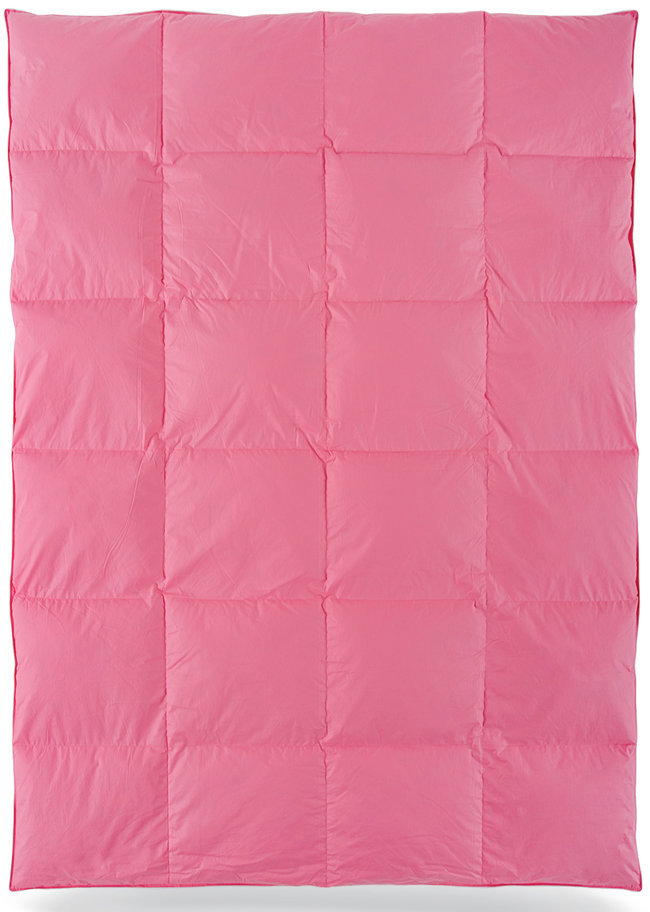 4sleep Přikrývka prachové peří 140 × 200 2000 g růžová sypka