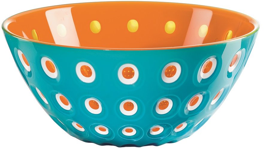 Fratelli Guzzini Mísa 20 cm LE MURRINE, modrá, oranžová