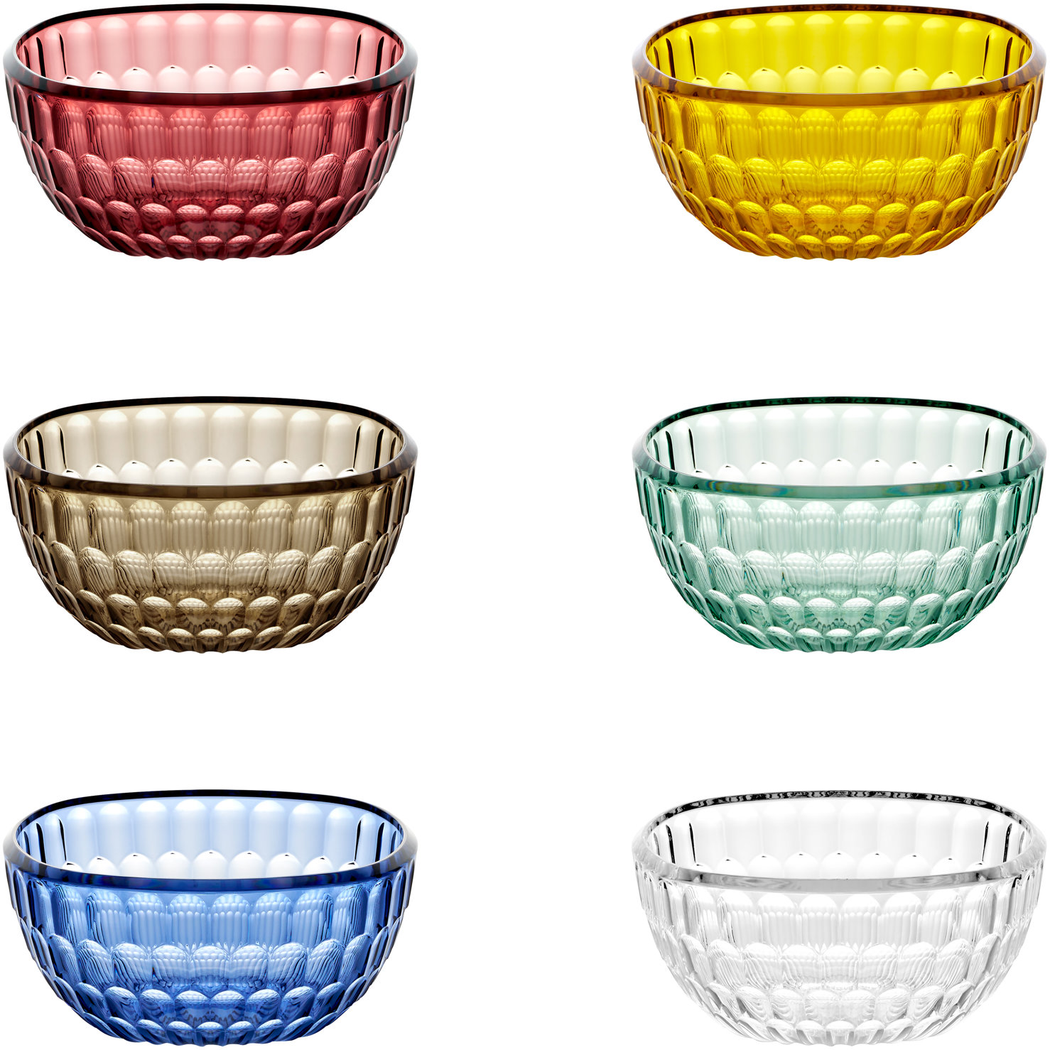 Fratelli Guzzini Miska 12 cm sada 6 kusů VANITY (ISCC+)
