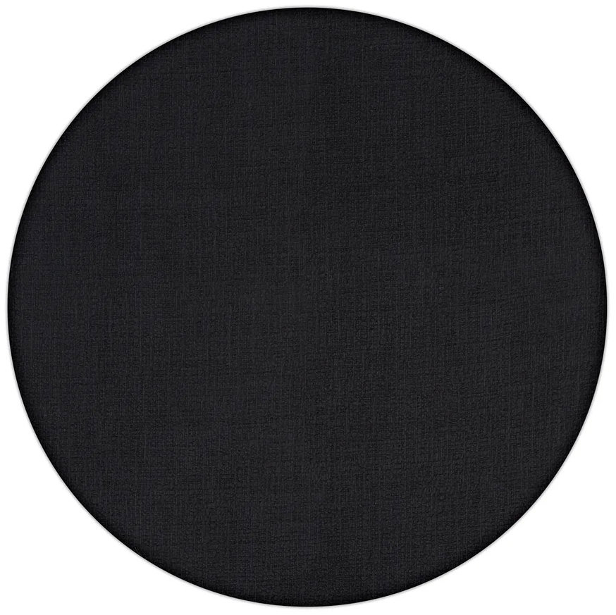 Fratelli Guzzini Kulatá prostírka Fabric, černá