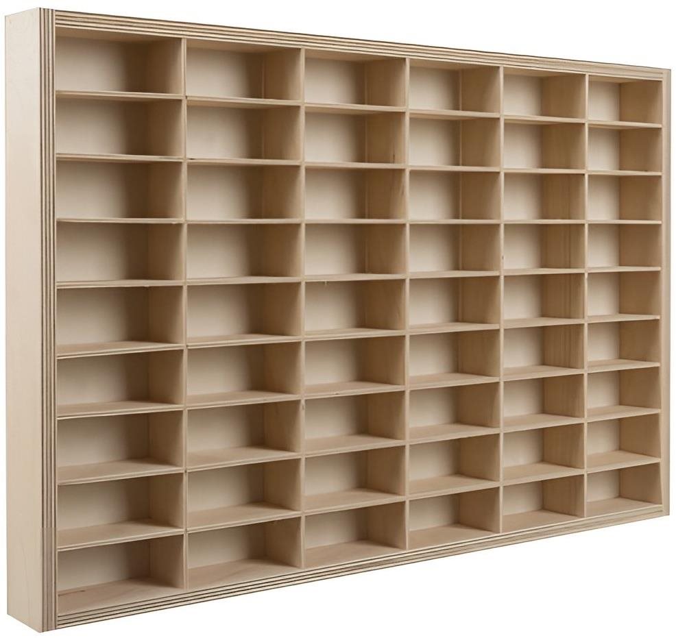 Dřevěná polička na autíčka od Kruzzel