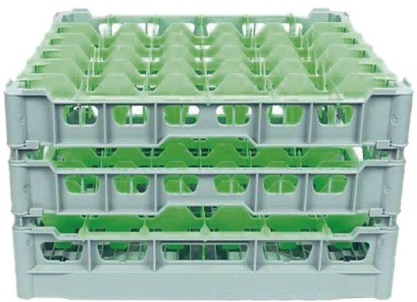 Fries rack systém Koš na sklenice do myčky pro 36 ks sklenic, 500 × 500 mm