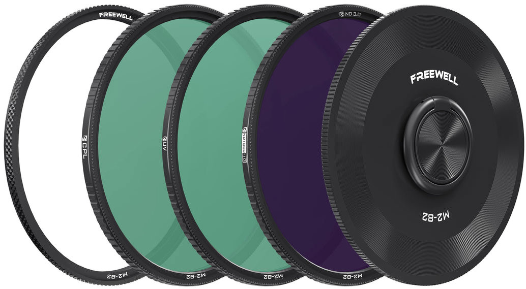 FREEWELL 82mm M2 Magnetic Quick Swap 3-Pack Filter