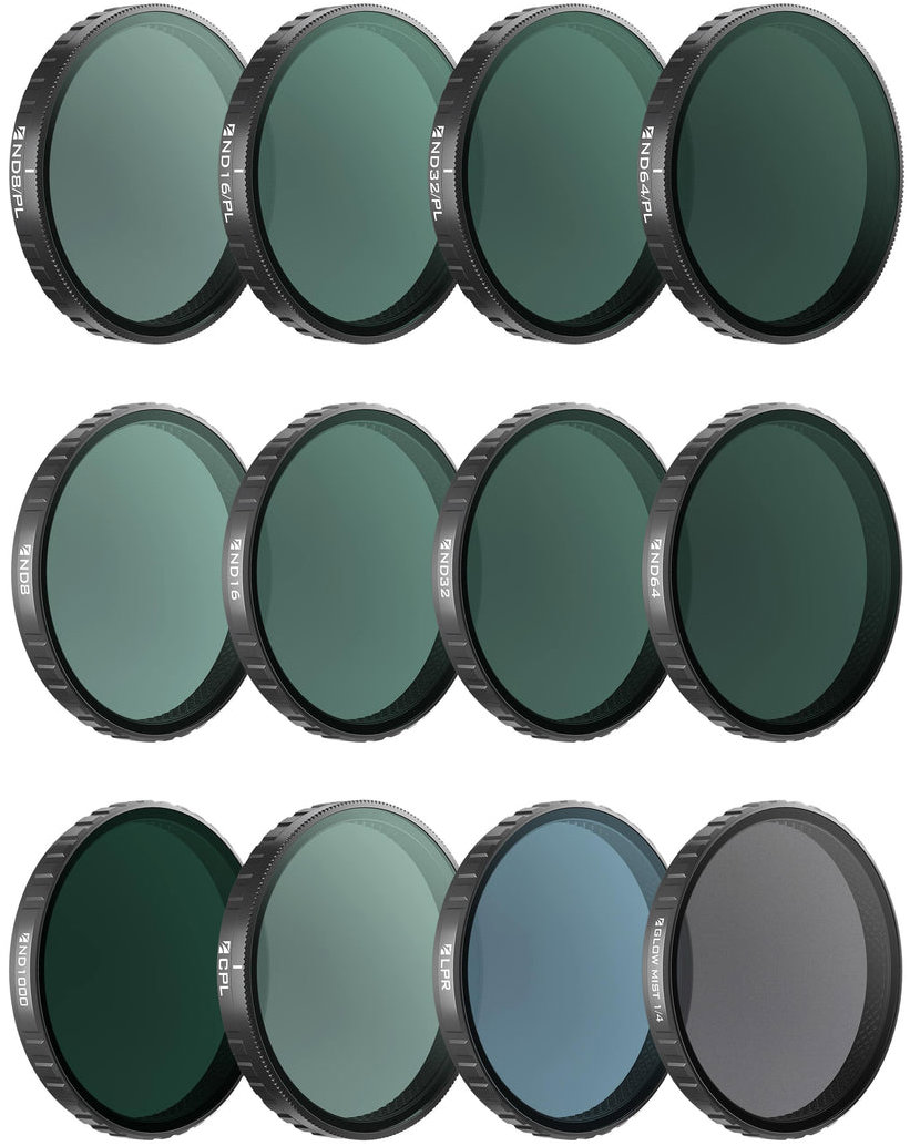 FREEWELL Osmo Action 6 Filters - Mega Kit - 12Pack