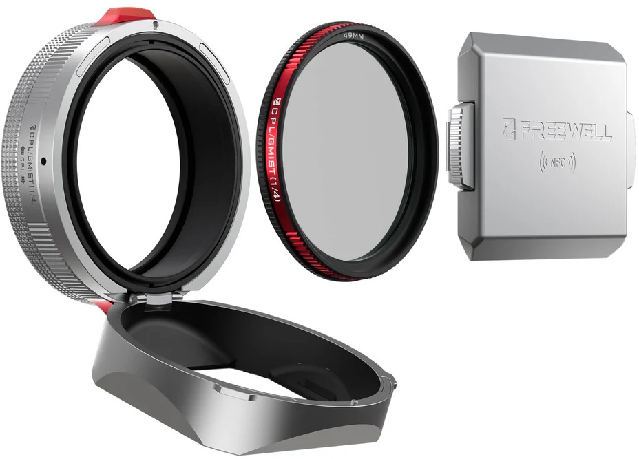 FREEWELL Fuji X100 Series Real Lens Hood(Silver)