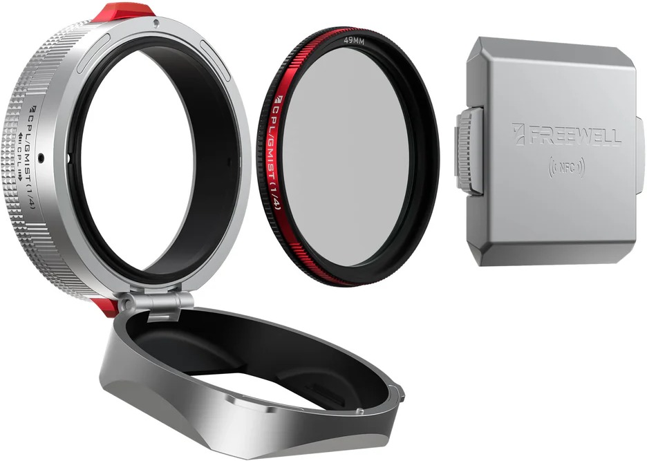 FREEWELL Fuji GFX 100RF Real Lens Hood(Silver)