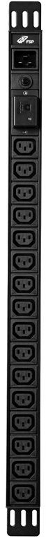 FSP 0U Basic PDU with Surge Protection (16A)