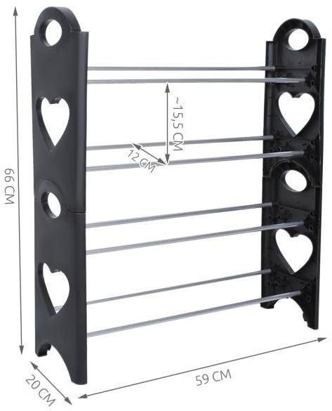 Skládací botník Verk 15205 se 12 páry bot