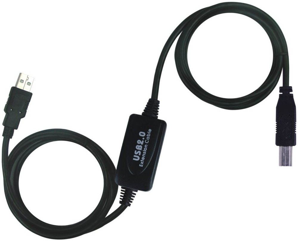 PremiumCord USB 2.0 repeater 10m propojovací
