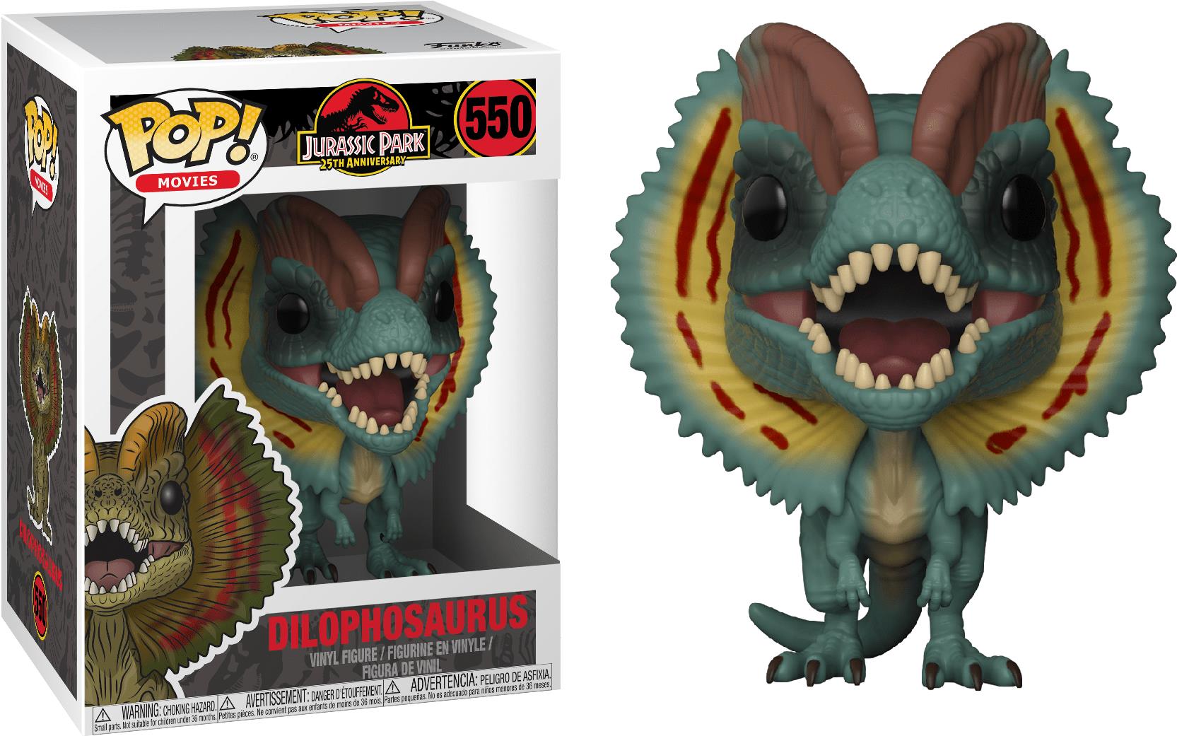 Funko Pop! Jurassic Park Dilophosaurus 550