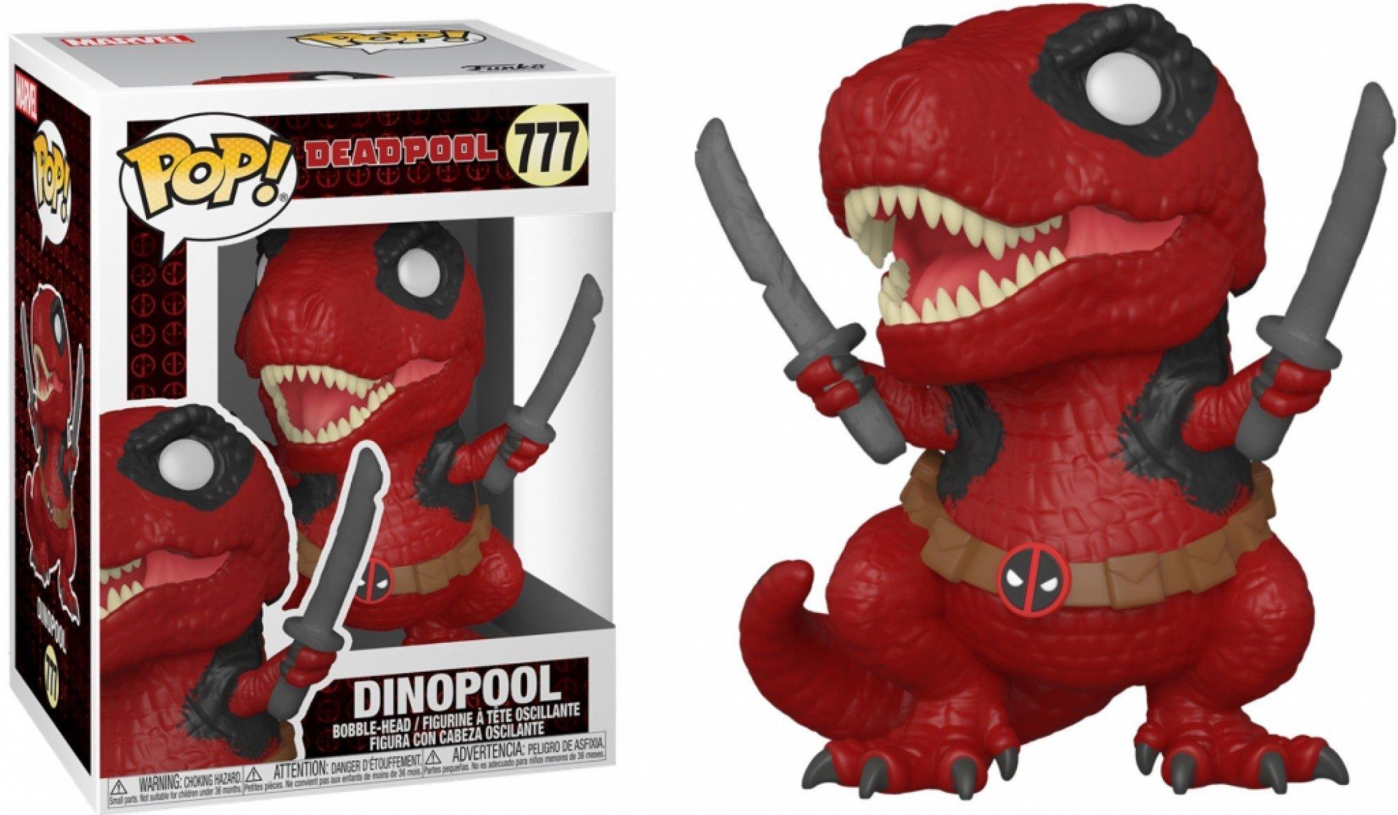 Funko Pop Marvel: Deadpool 30th- Dinopool (777)