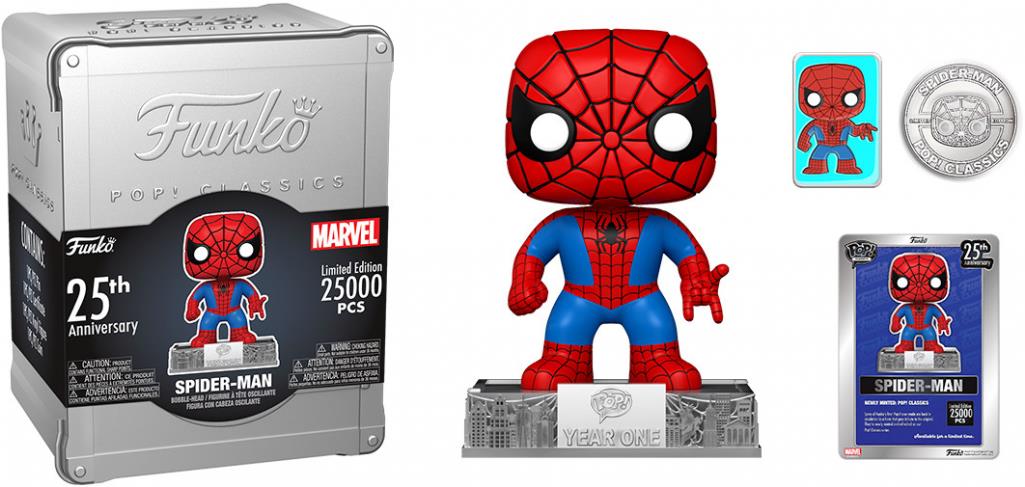 Funko POP! Marvel 25th Anniversary Spider Man 03C Limited Edition