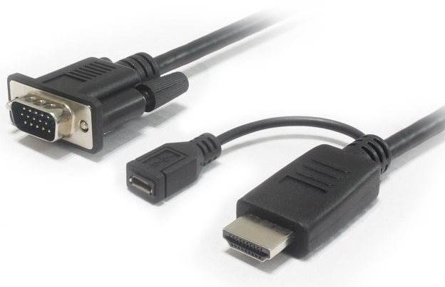 PremiumCord HDMI Converter -> VGA s micro USB