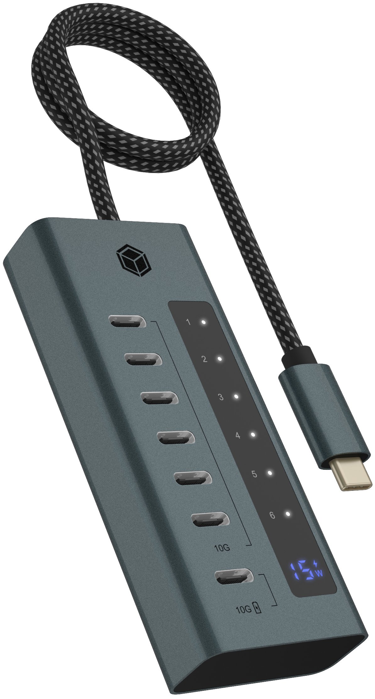 ICY BOX IB-HUB1457-C31 7x USB-C
