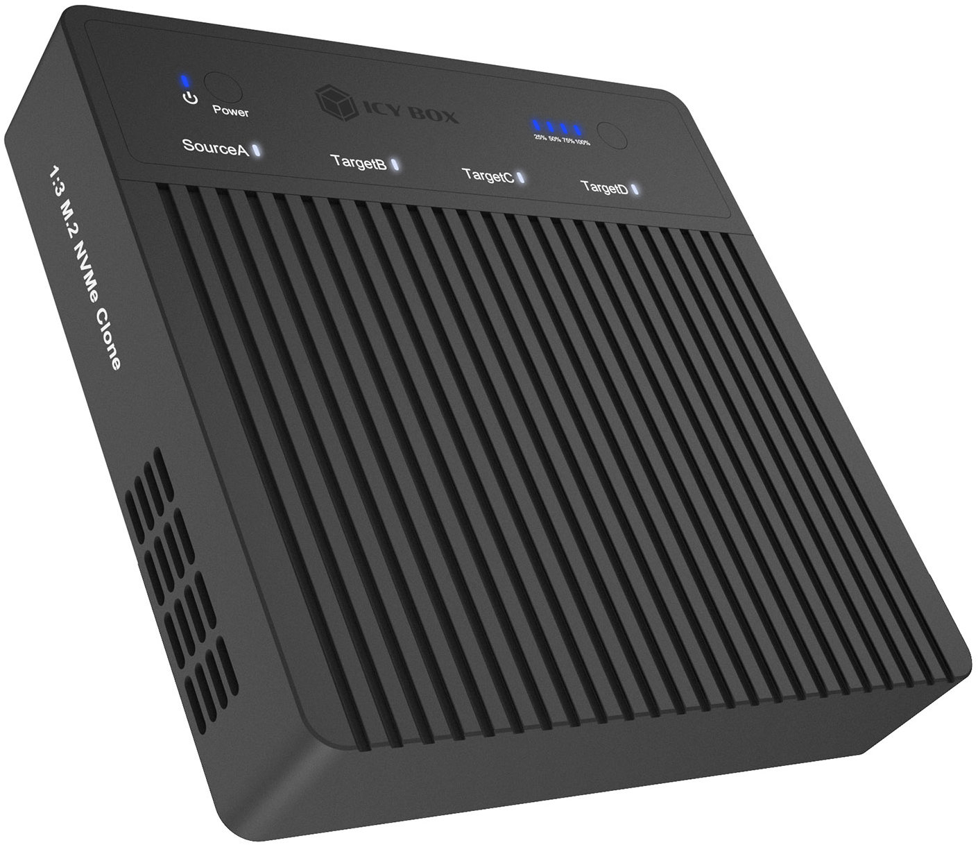 Icy Box IB-4013MCL-C4 USB4 pro 4x M.2 NVMe SSD