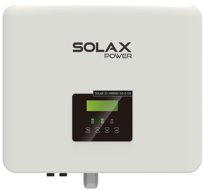 Solax G4 X1-Hybrid-5.0-D, CT, bez Wifi 3.0