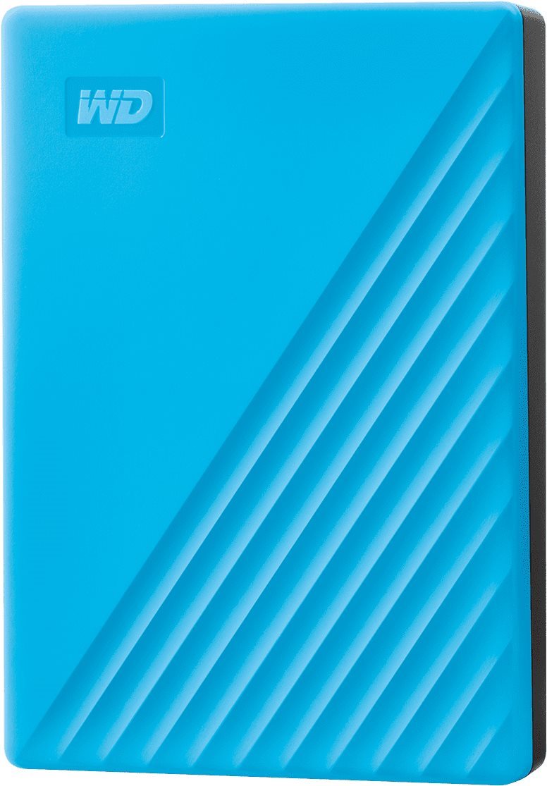WD My Passport 2TB, modrý