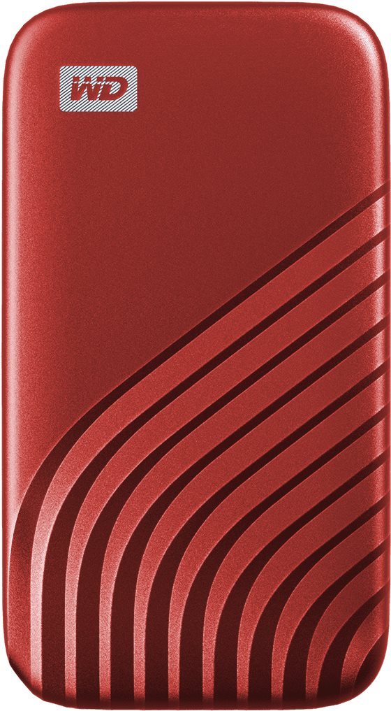 WD My Passport SSD 2TB Red