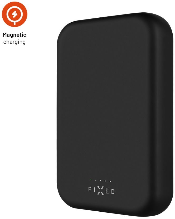 FIXED MagZen 2 s bezdrátovým nabíjením a podporou MagSafe 10 000 mAh černá