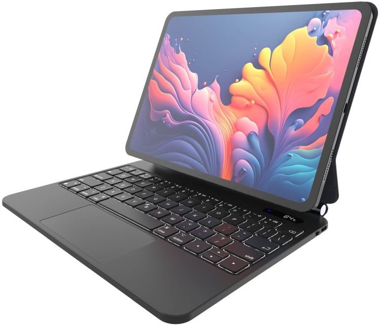 FIXED Typee pro Apple iPad Pro 12.9" (2018-2022)/iPad Pro 13"/iPad Air 13" (2024-2026) CZ černé