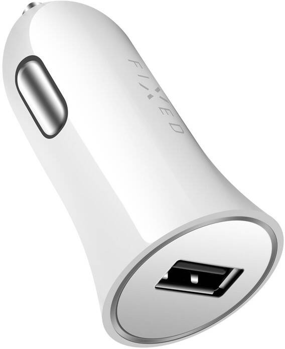 FIXED s USB výstupem 2.4A bílá