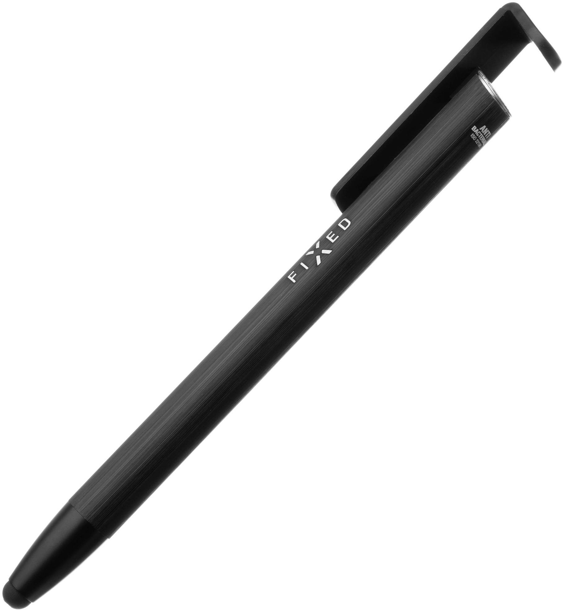 FIXED Pen 3v1 s funkcí stojánku hliníkové tělo černá