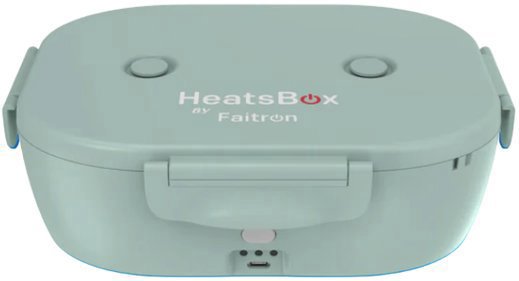 Faitron HeatsBox GO Light chytrý ohřívací obědový box na baterii, zelený