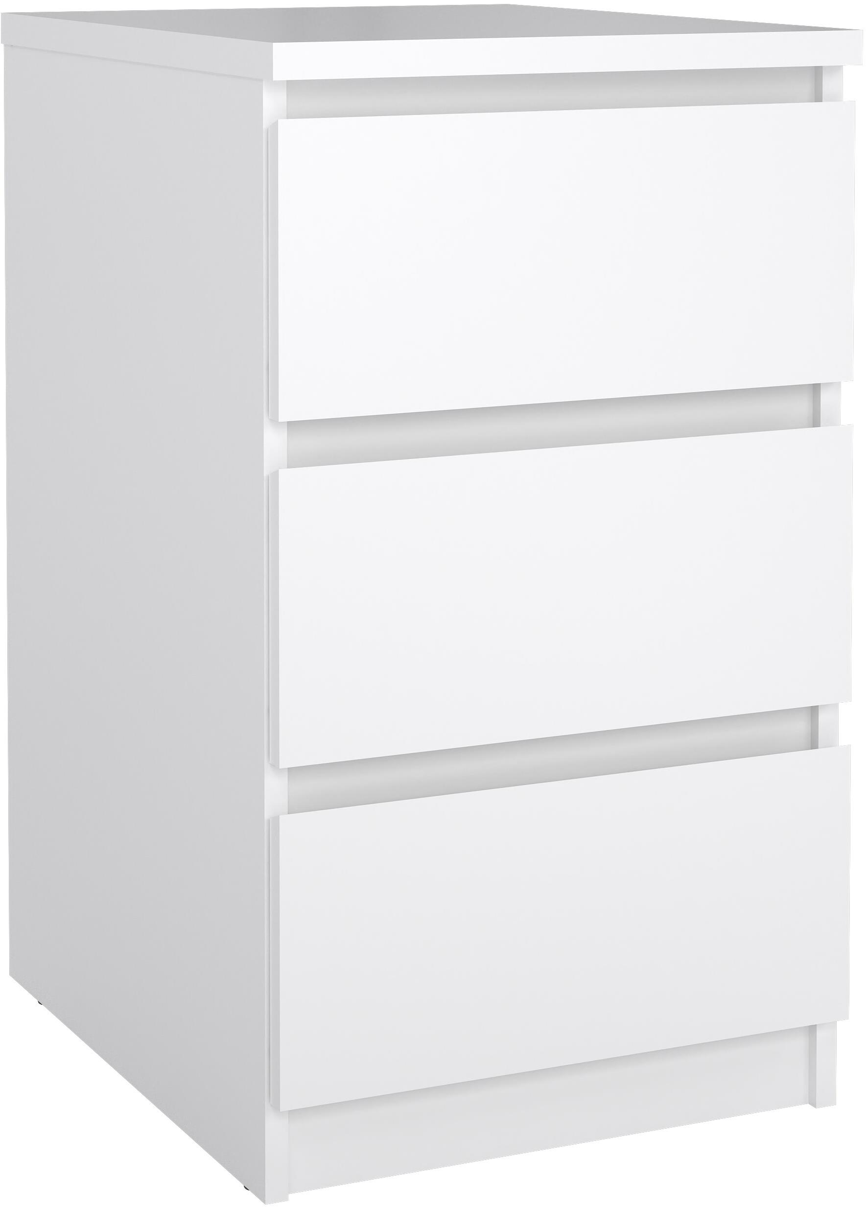 FALCO Komoda Simplicity 237 bílý lesk