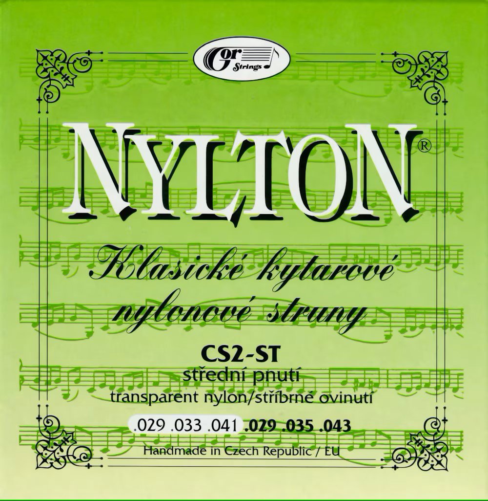 Gorstrings Nylton CS2-ST Medium Tension Transparent