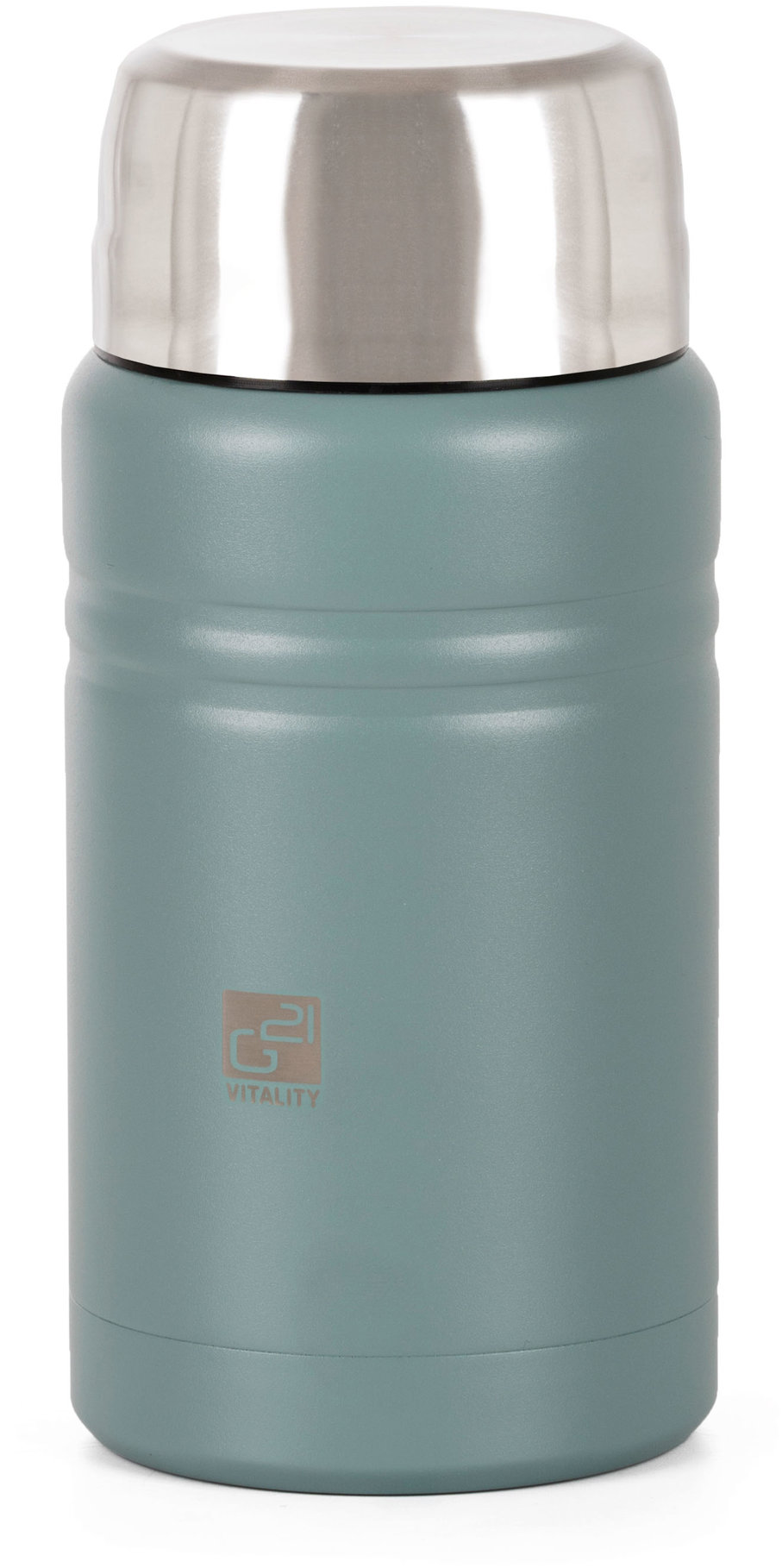 G21 Termoska na jídlo 750 ml se lžičkou eukalyptově zelená
