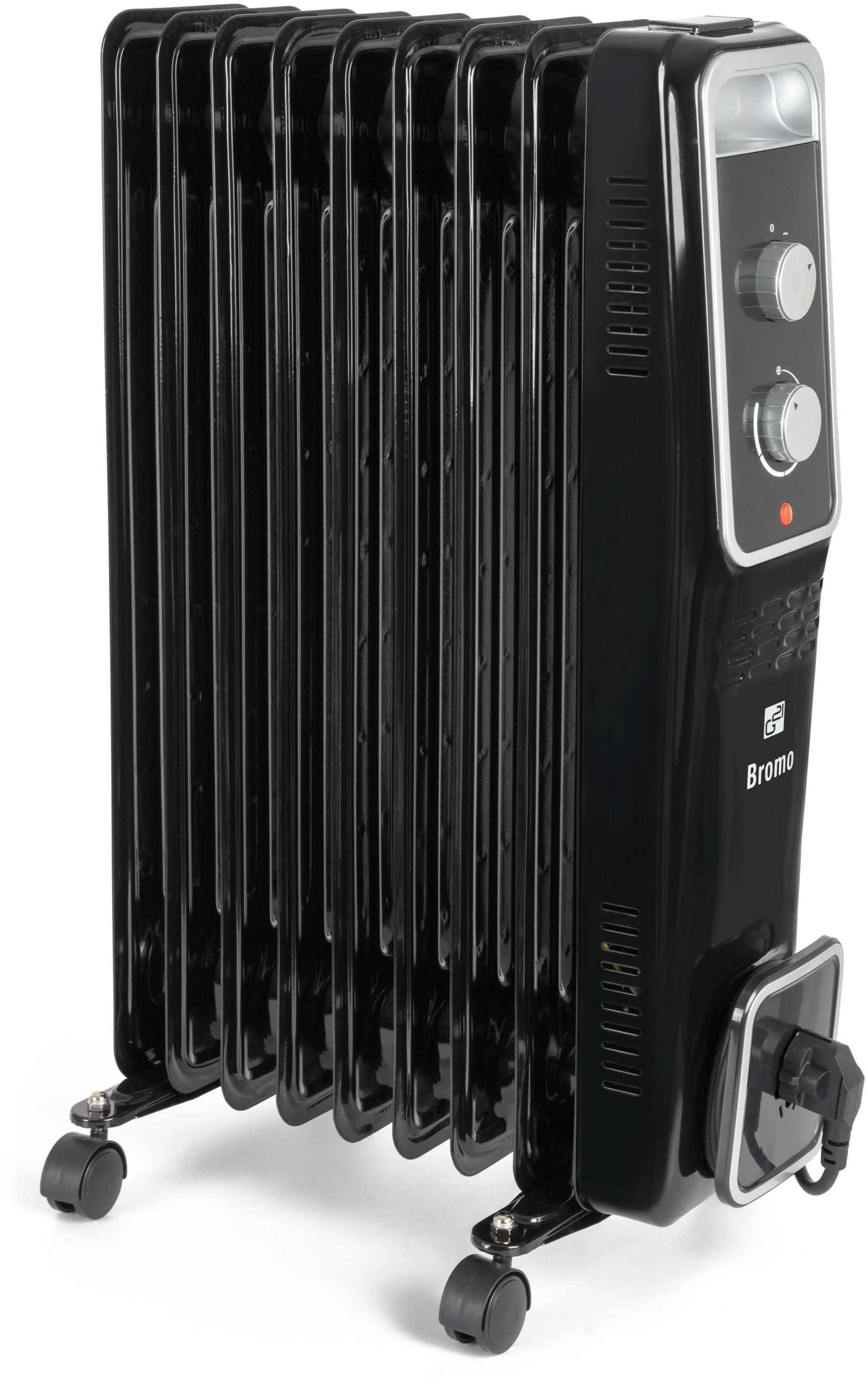 G21 Bromo černý, 9 žeber, 2000 W