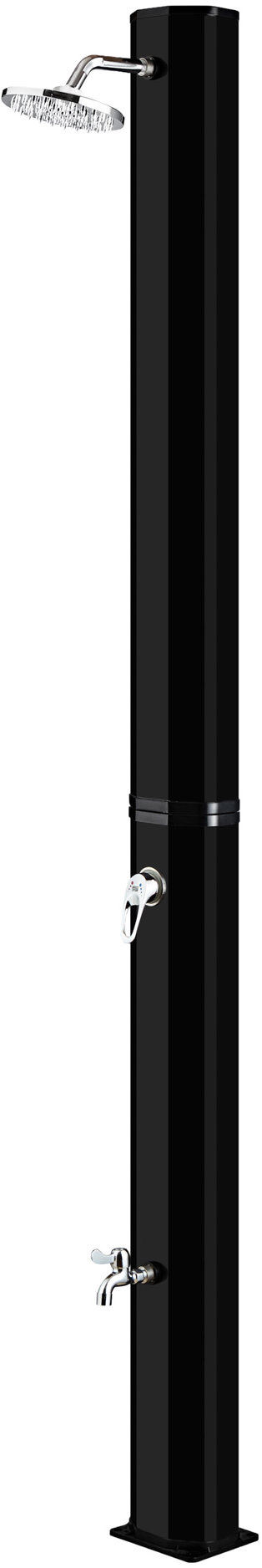 G21 Solární sprcha Spade 60 l, černá