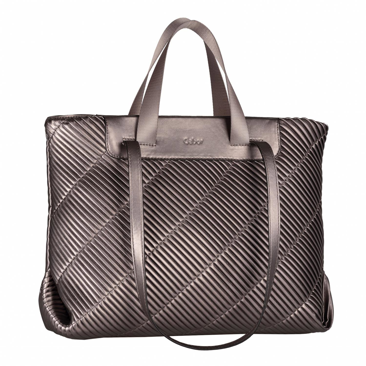 GABOR Finley zip shopper M old silver