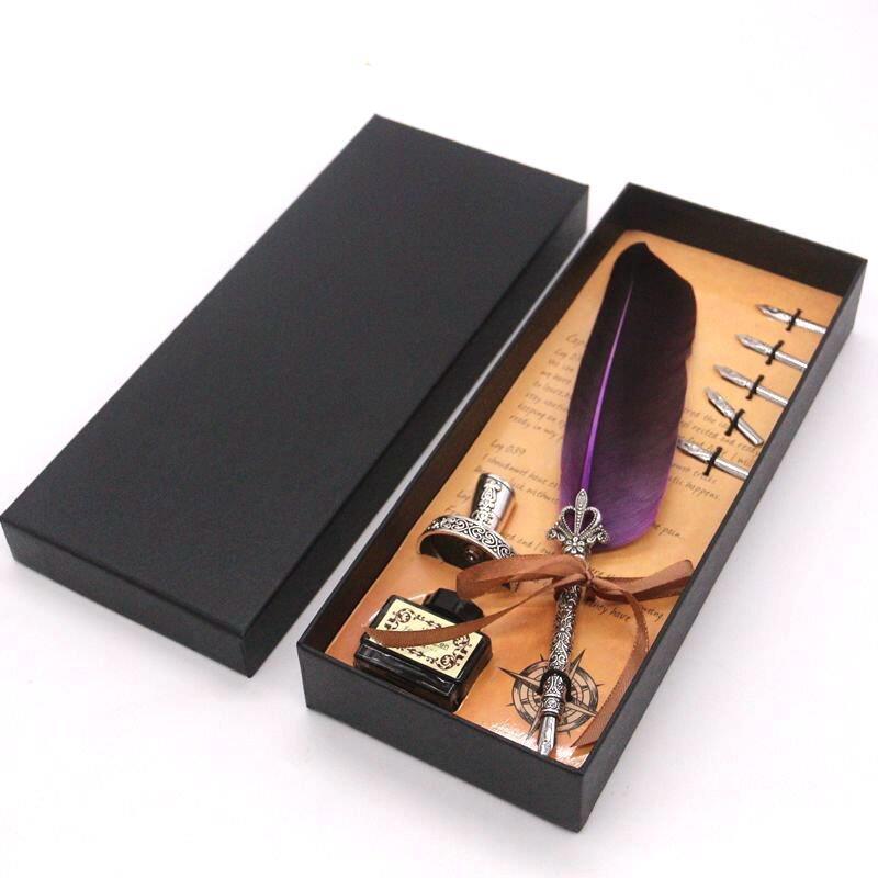 Gaira Kaligrafická sada 70820-17 s kaligrafickým perem a hroty.