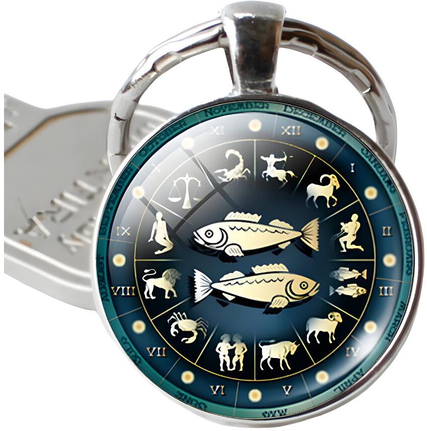 Gaira Přívěsek na klíče Zodiac 30803 Ryby