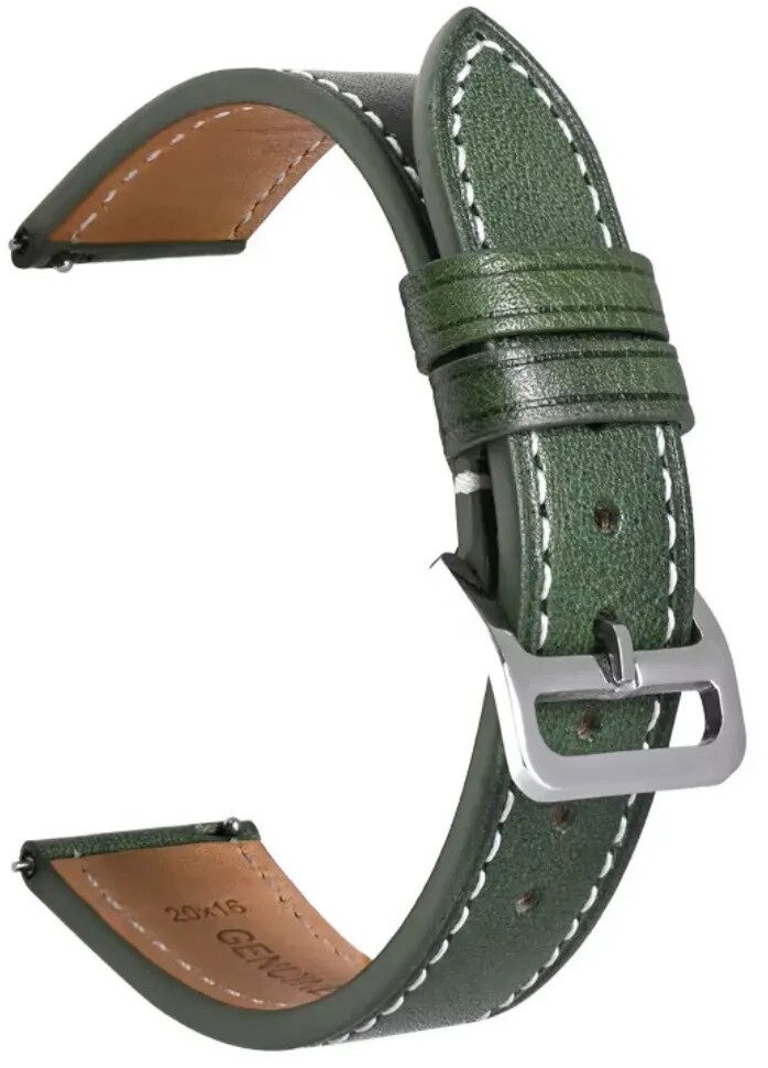 GAIRA Řemínek na hodinky 3408 zelený 24 mm