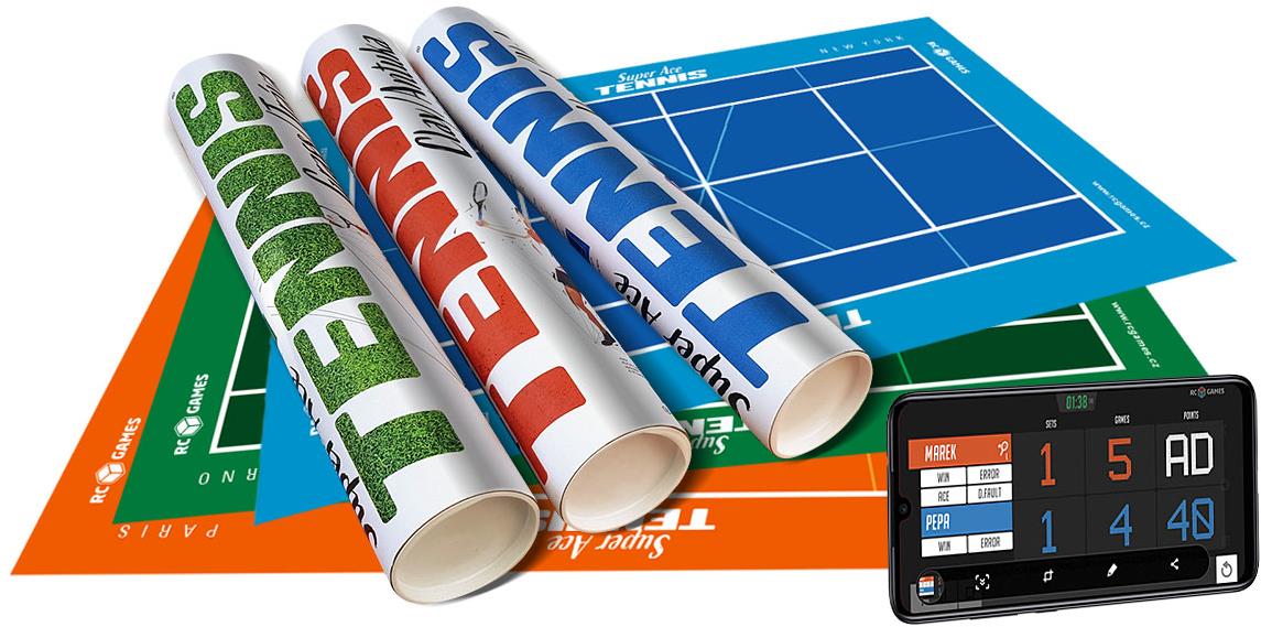 SuperAce Tennis – Londýn, Paříž, New York